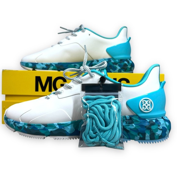 G/FORE | Shoes | Gfore G4 Mg4 Tpu Camo Golf Shoes Mens White Blue Snsr ...